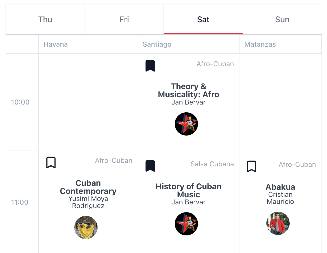 Event Page Example